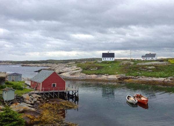 An afternoon trip to picture postcard Peggy's Cove, from Halifax, Nova Scotia.