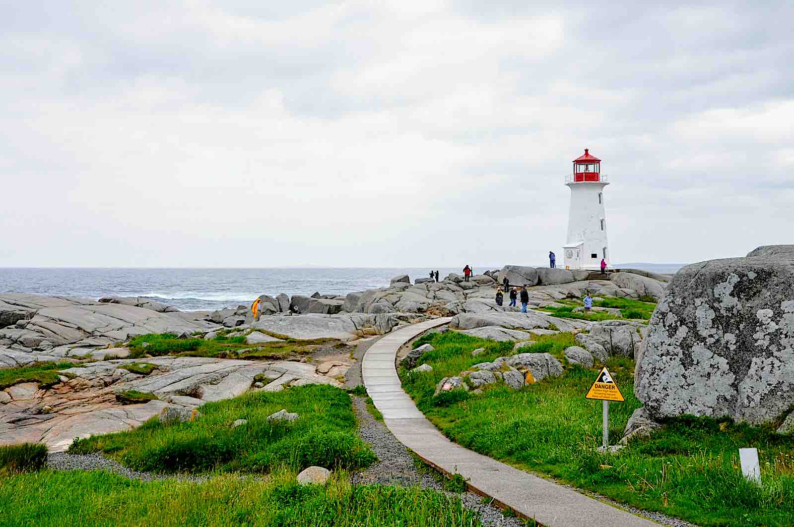 Peggy's Cove Lighthouse near Halifax, Nova Scotia