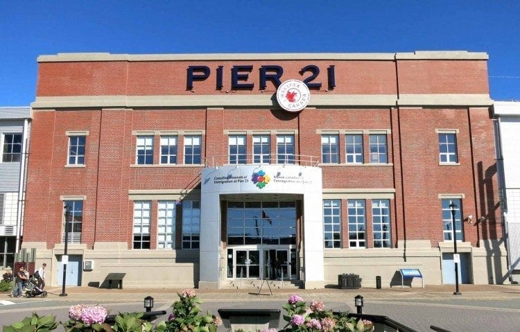 Cruise port guide to Halifax Nova Scotia at Pier 21