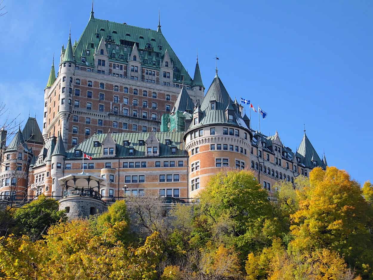 Quebec City on a Canada New England Cruise Plus Snow!