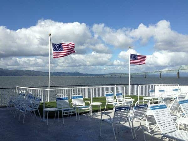 Queen of the West sundeck