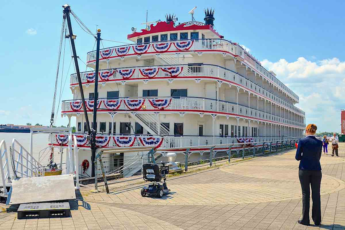 Queen of the Mississippi river ship