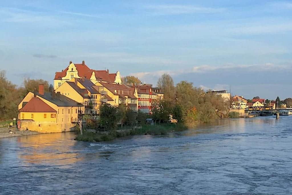 Flood waters in Germany.