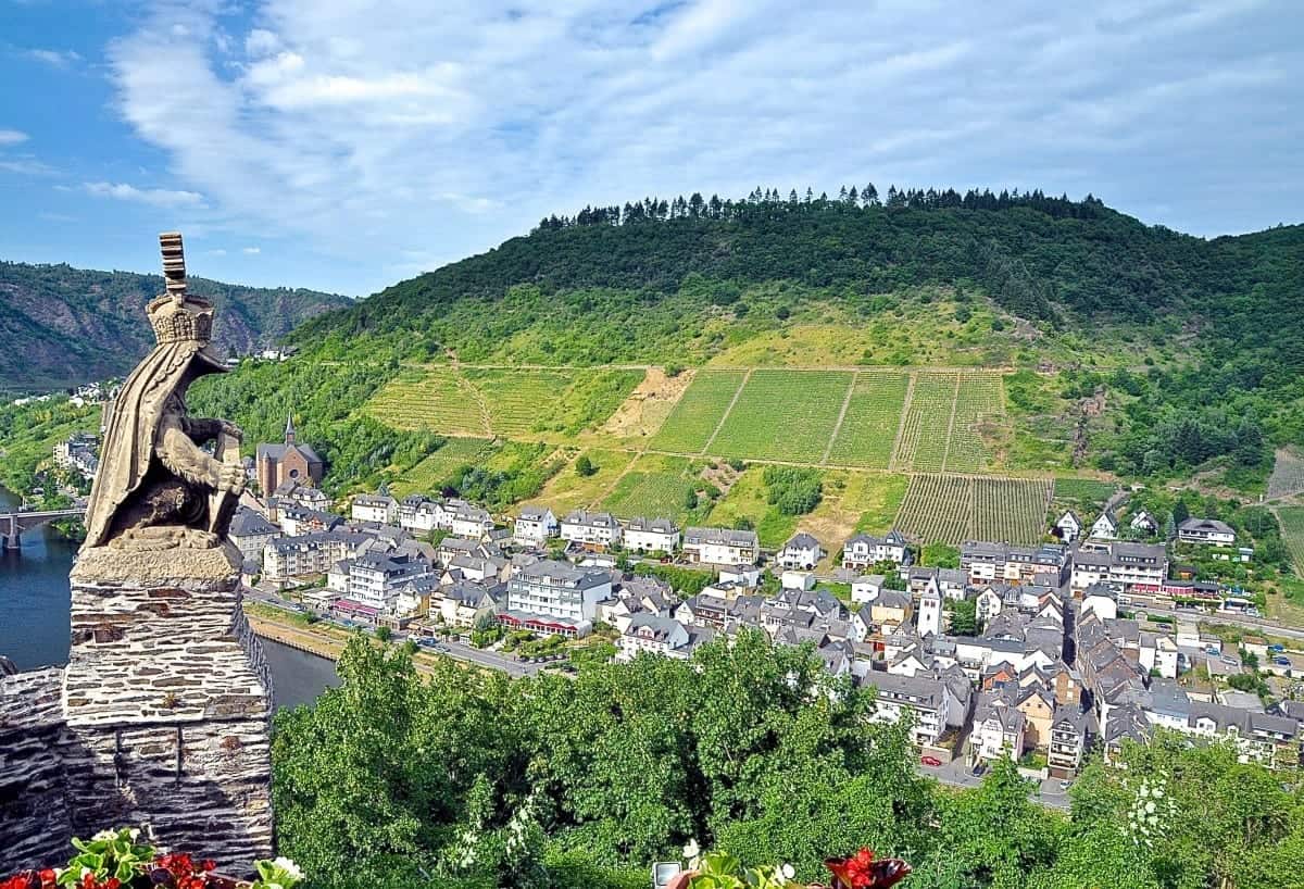 Mosel River Overview in Germany’s Reisling Region