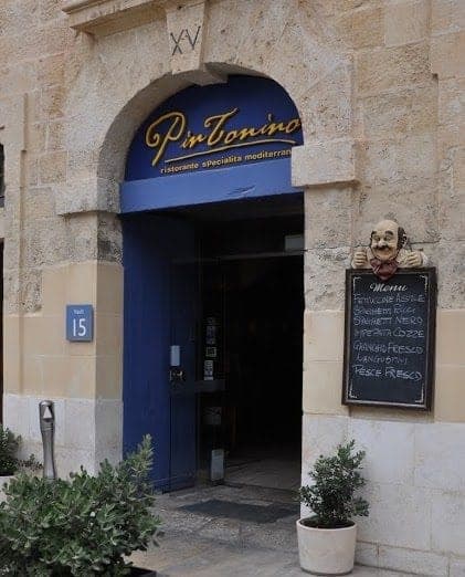 Restaurant in Valletta Malta