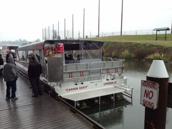 Snake river jet boat