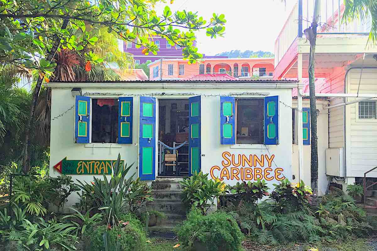 Sunny Caribee spice shop in tortola