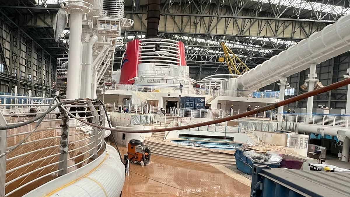 Disney Provides Construction Update on Newest Cruise Ship