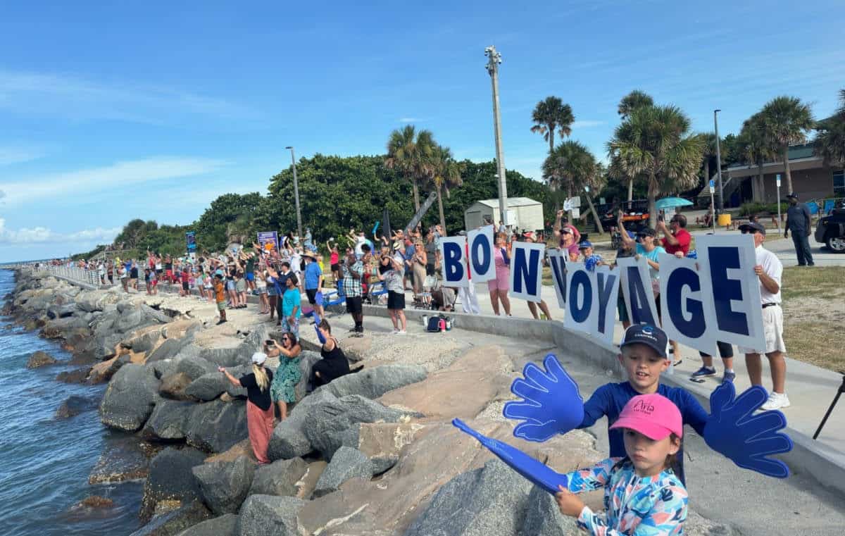 Utopia of the Seas Sets Sail from Port Canaveral