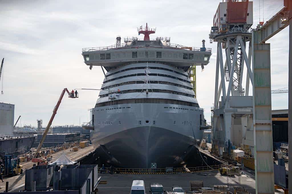 Virgin Voyages Celebrates at Scarlet Lady Float Out